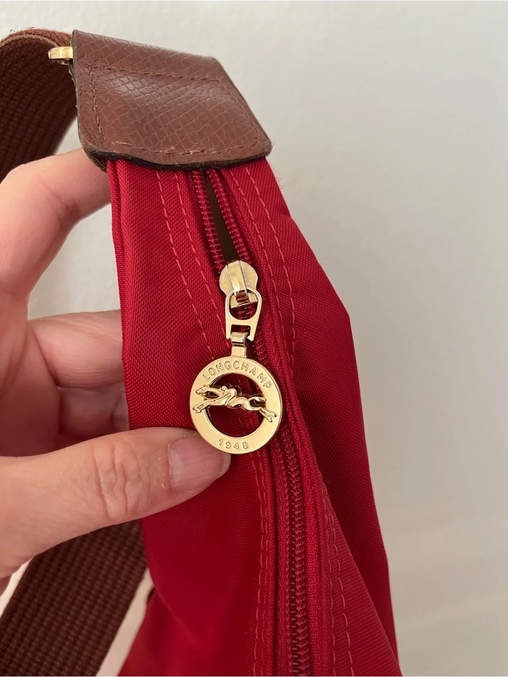 Longchamp Oversized Crossbody Tote Bag – Made in France – Gently Used
